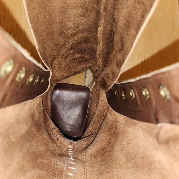 Vintage boots by Vulcan size 6 us brown leather - Picture 15 of 16